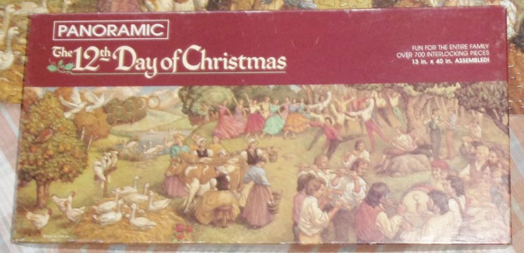 The 12th Day Of Christmas - Springbok puzzle collectible - Main Image 2