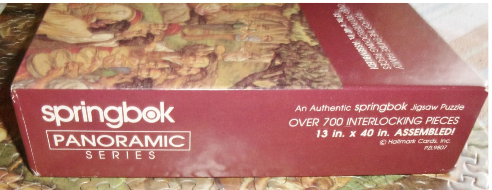 The 12th Day Of Christmas - Springbok puzzle collectible - Main Image 3