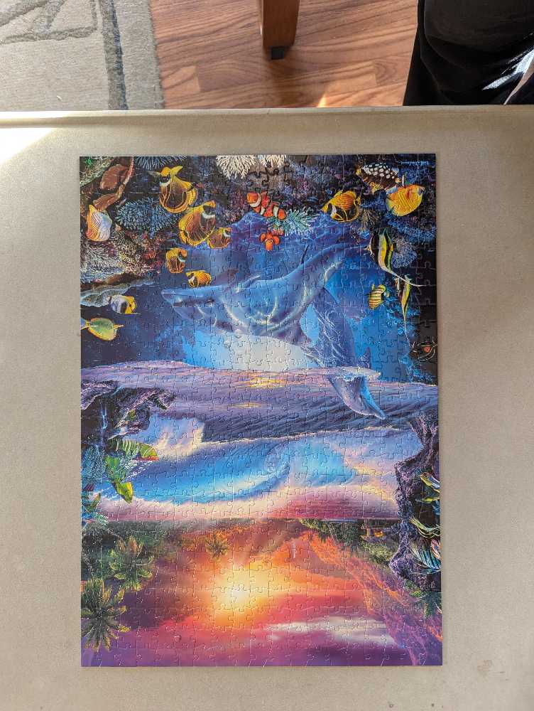 Crystal Cove II (24BC-0066) - Buffalo Games puzzle collectible [Barcode 079346037780] - Main Image 2