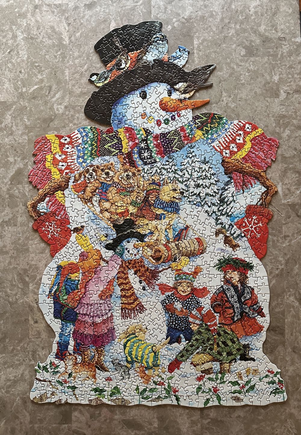 Snowy Friends - Bits And Pieces puzzle collectible [Barcode 704812439644] - Main Image 3