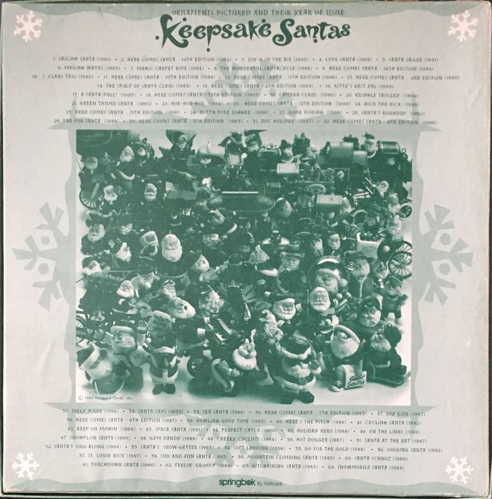 Keepsake Santas - Christmas 🚪 puzzle collectible - Main Image 2