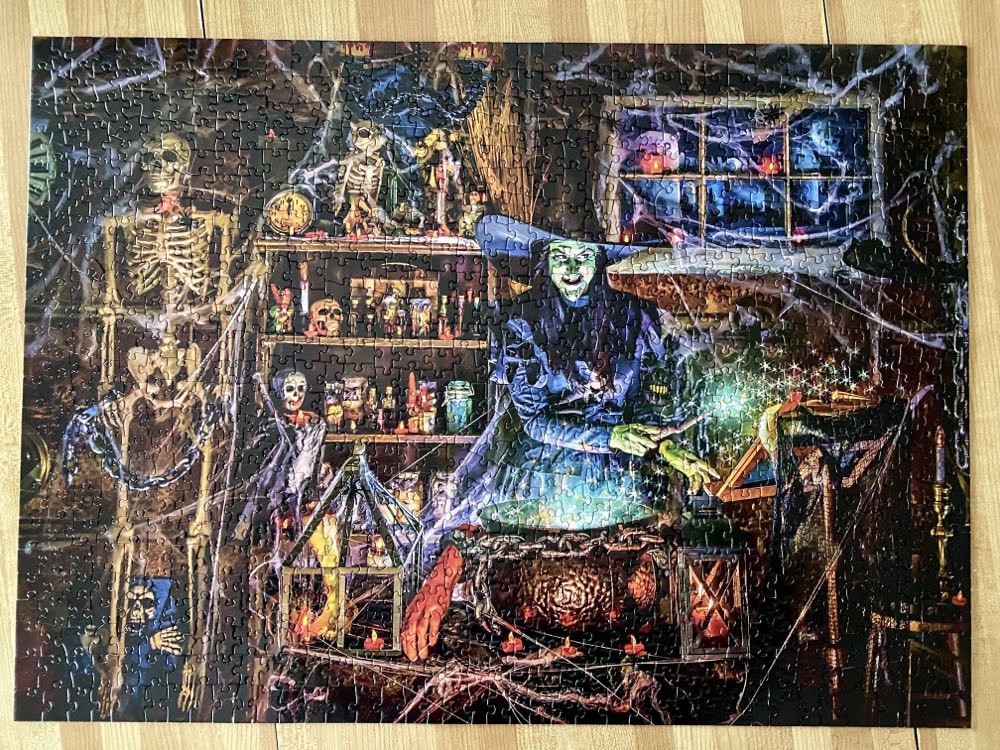 Witches’ Brew - Vermont Christmas Company puzzle collectible [Barcode 819273020925] - Main Image 2