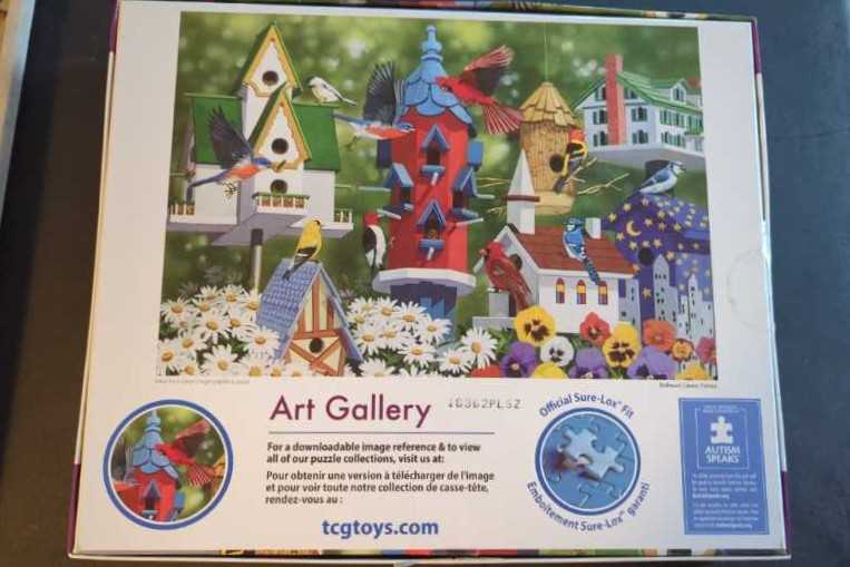 Birdhouses - TCG Toys puzzle collectible [Barcode 686141020215] - Main Image 2