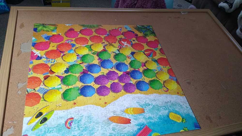 Art Of Play: Rainbow Umbrellas ✅ - Buffalo 🇺🇸 puzzle collectible [Barcode 079346027910] - Main Image 3