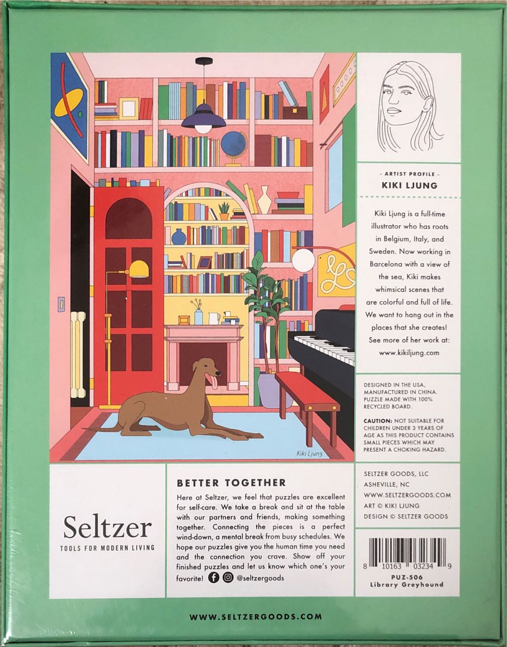Better Together - Seltzer puzzle collectible [Barcode 810163032349] - Main Image 2