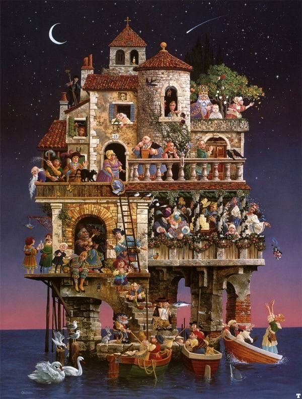 Superstitions - SunsOut puzzle collectible [Barcode 796780675926] - Main Image 2