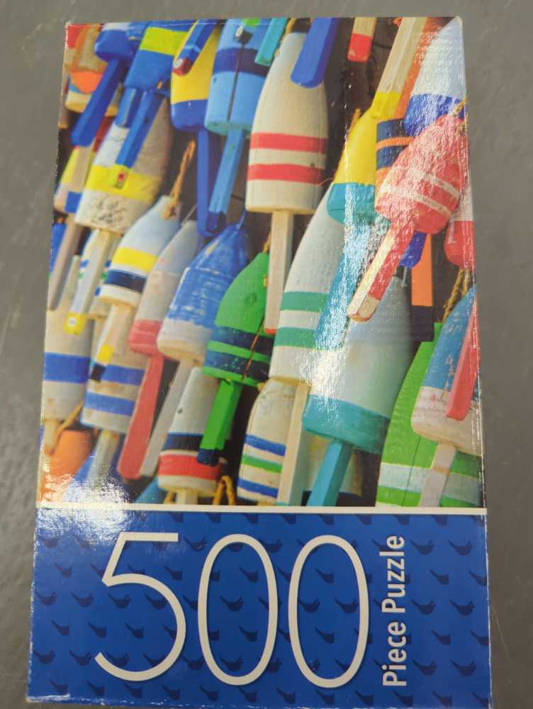 Colorful Buoys - Cardinal puzzle collectible [Barcode 639277404619] - Main Image 2