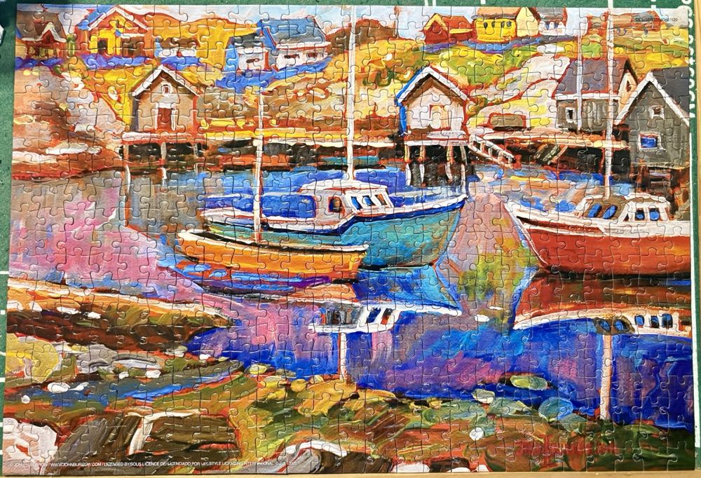 Peggy’s Cove - TCG Toys puzzle collectible [Barcode 686141101273] - Main Image 2