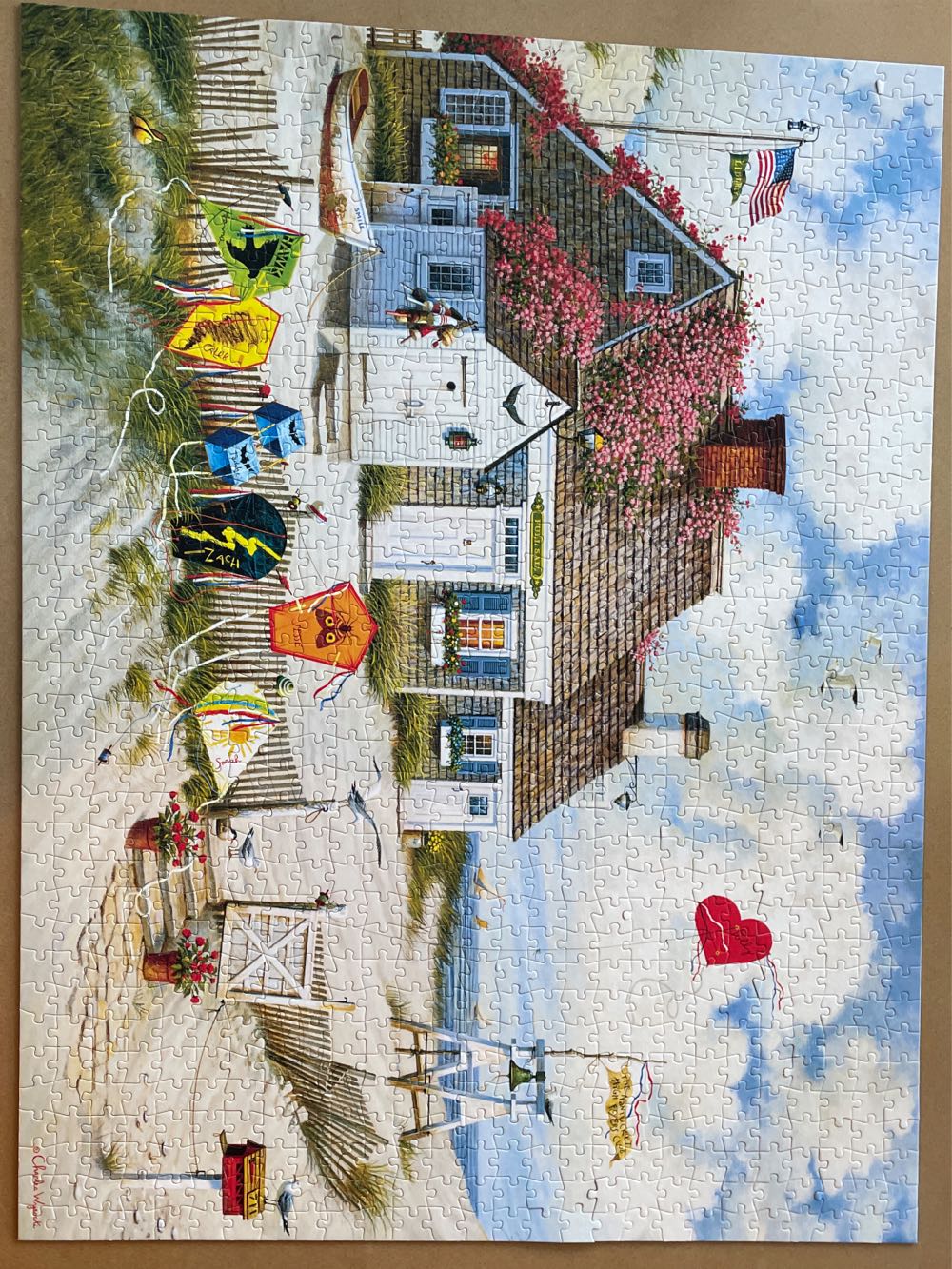 Root Beer Break at the Butterfields - Buffalo Games puzzle collectible [Barcode 079346114511] - Main Image 3