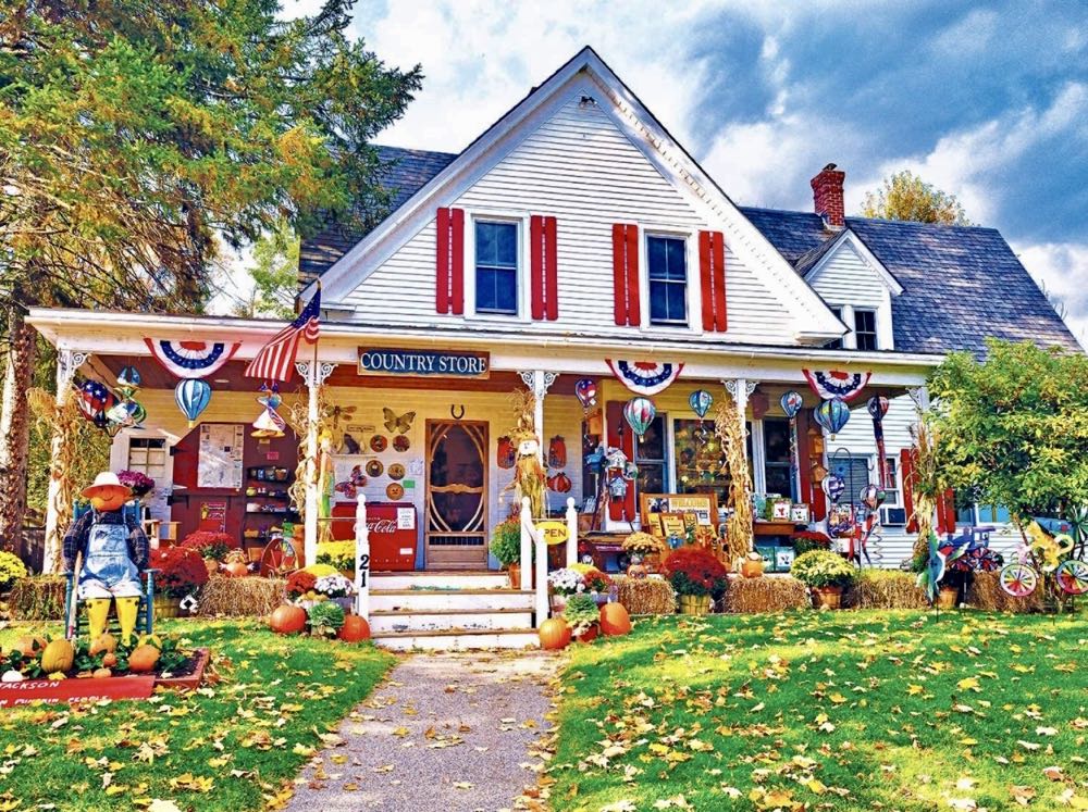 Country Store In New Hampshire - CraZArt puzzle collectible [Barcode 4895145427562] - Main Image 2
