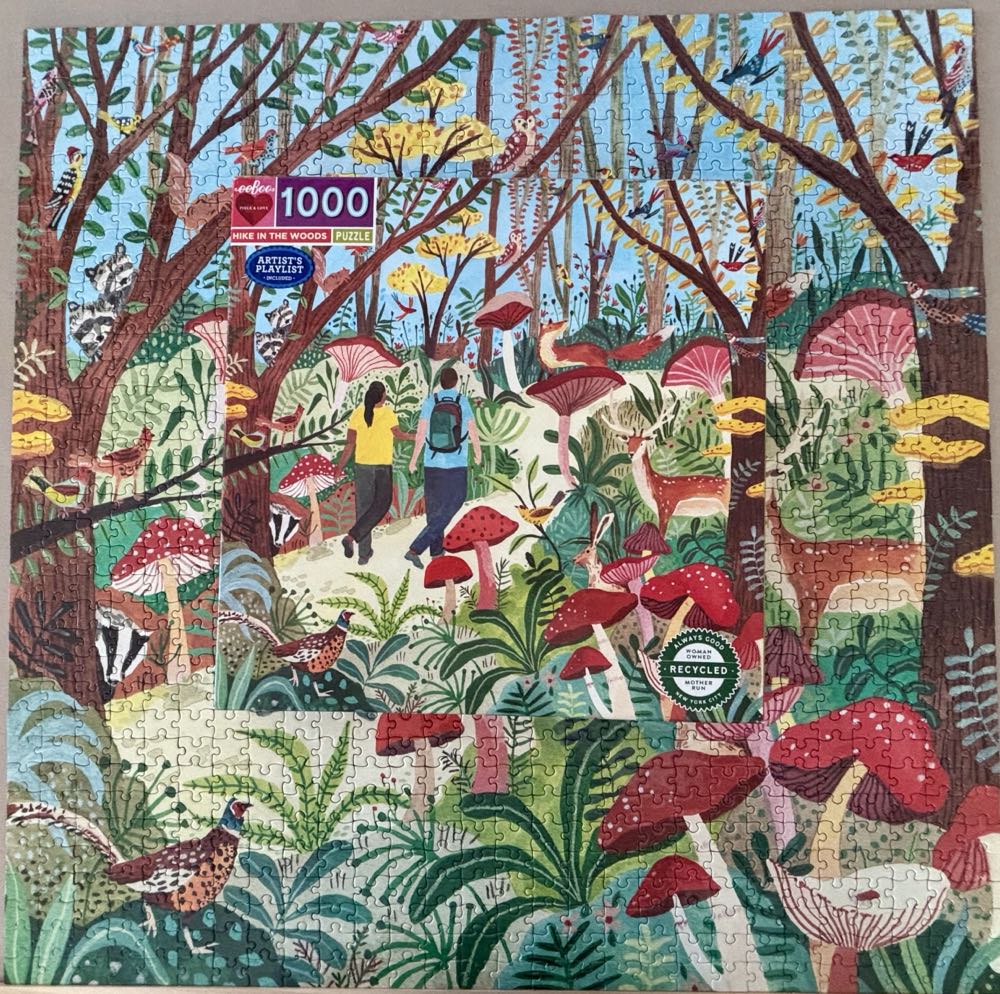 Hike In The Woods- GONE - eeBoo Puzzles puzzle collectible - Main Image 3