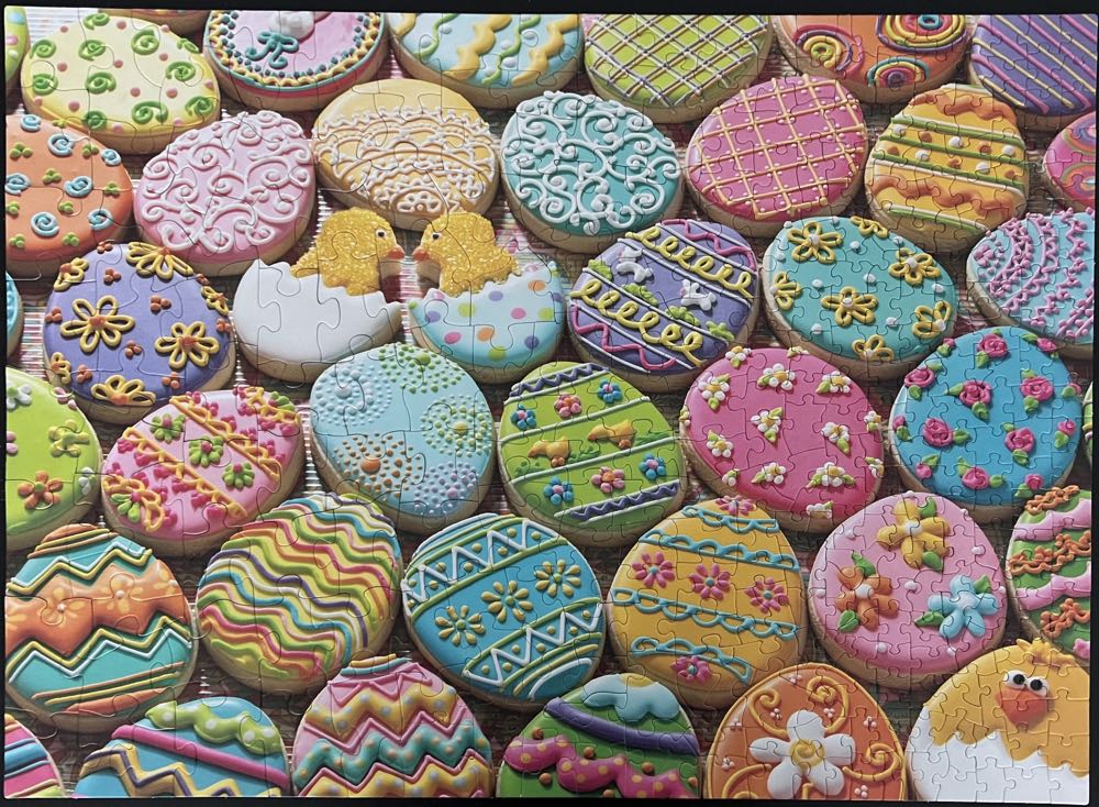 Easter Cookies - Cobble Hill puzzle collectible [Barcode 625012546003] - Main Image 2