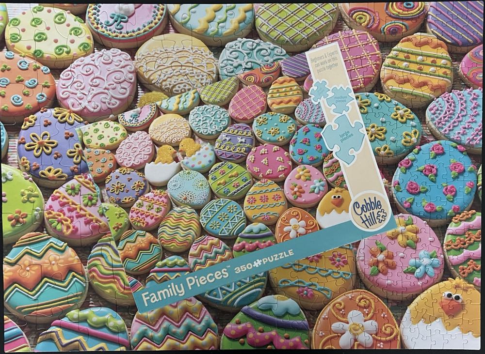 Easter Cookies - Cobble Hill puzzle collectible [Barcode 625012546003] - Main Image 4