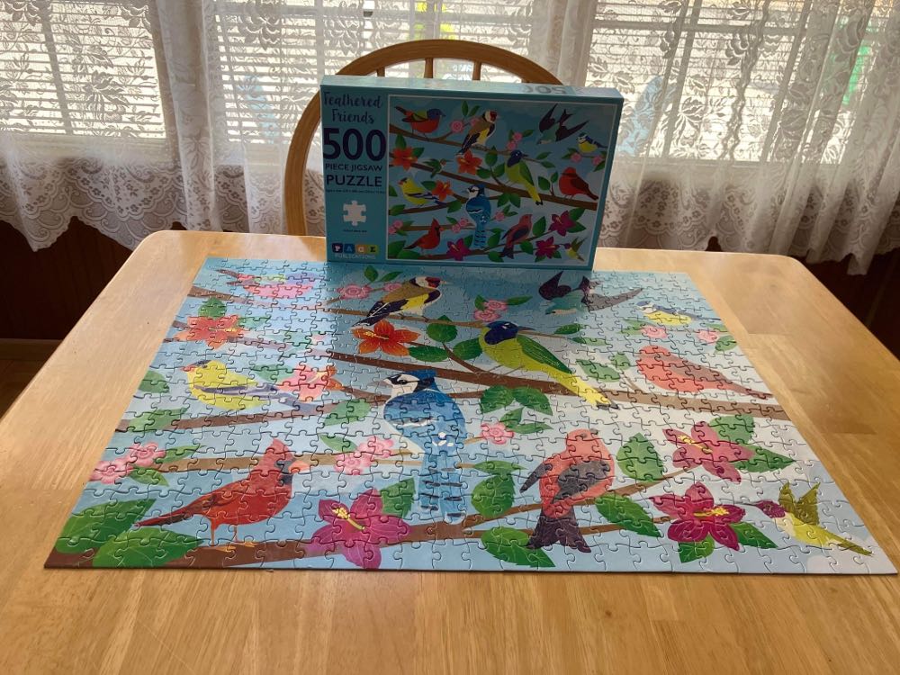 Feathered Friends - Page Publications puzzle collectible [Barcode 9781951086909] - Main Image 2
