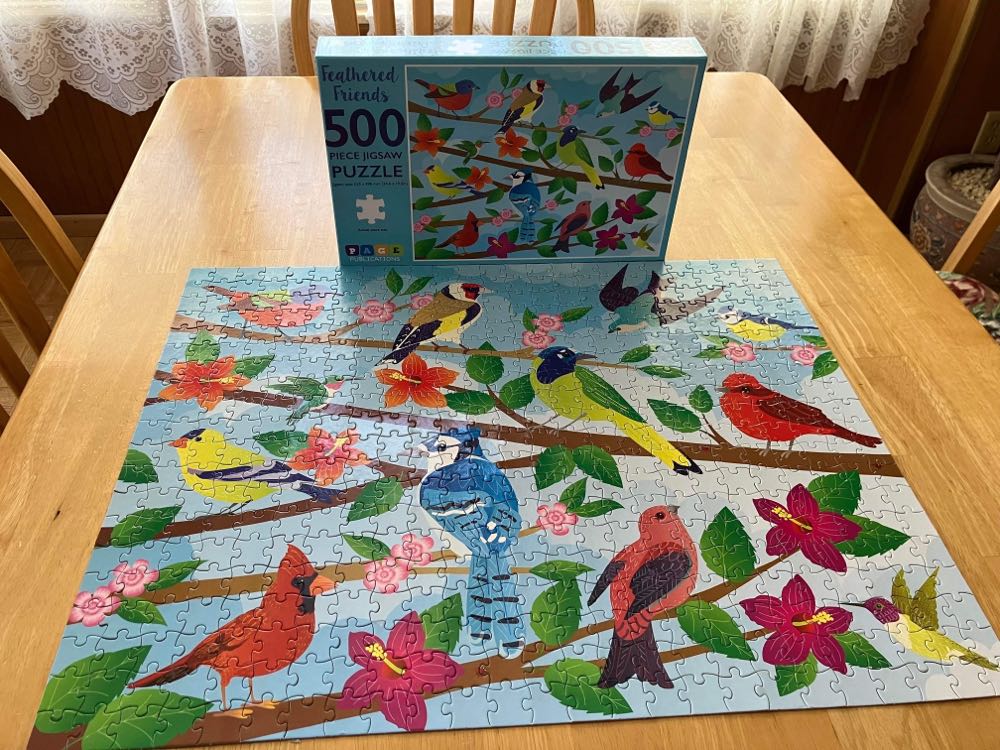 Feathered Friends - Page Publications puzzle collectible [Barcode 9781951086909] - Main Image 4