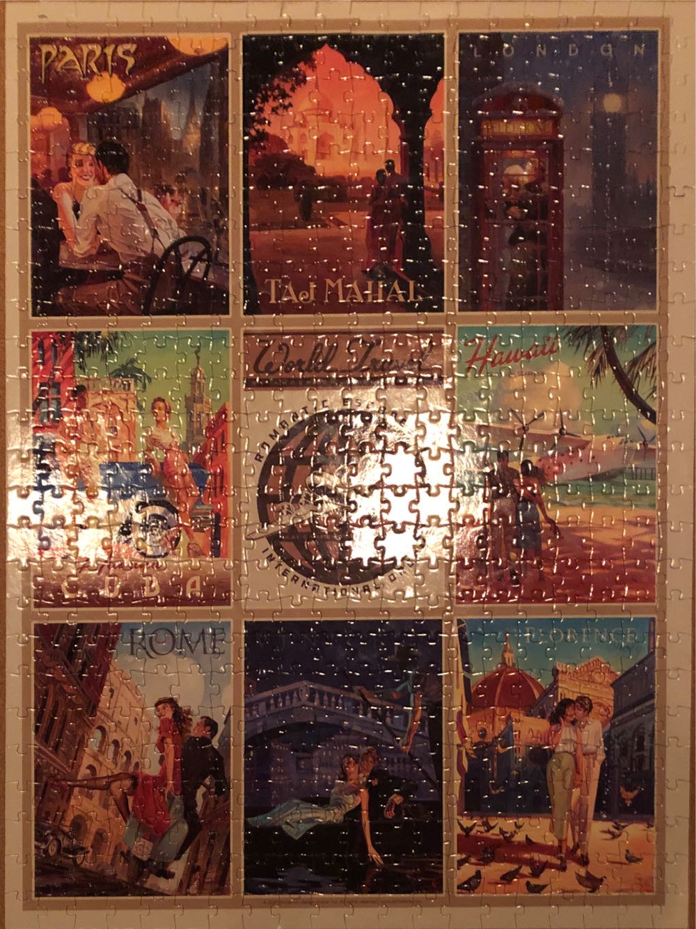 Americanflat: World Travel - Gone puzzle collectible - Main Image 2