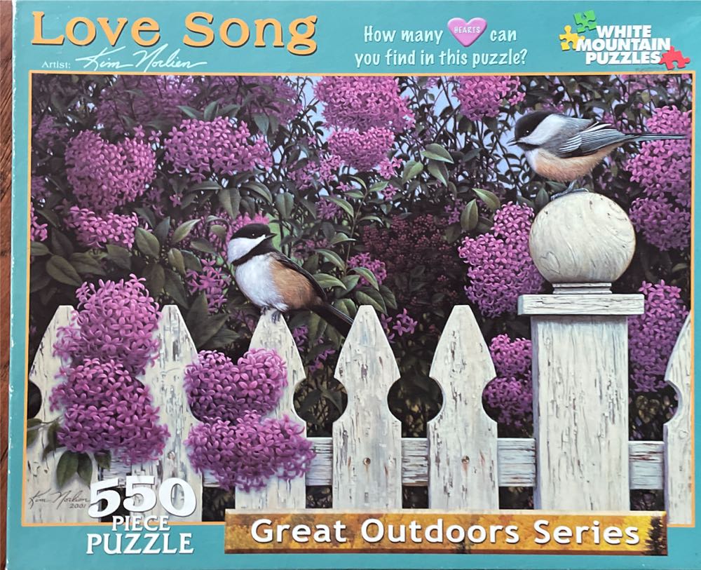 Love Song-BCS - White Mountain puzzle collectible [Barcode 724819249169] - Main Image 2