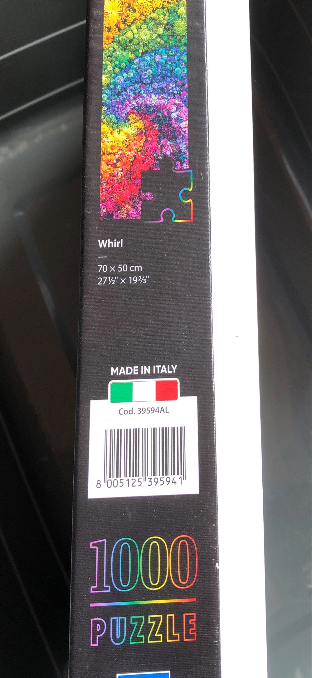 Color Boom : Whirl - Clementoni puzzle collectible [Barcode 8005125395941] - Main Image 2