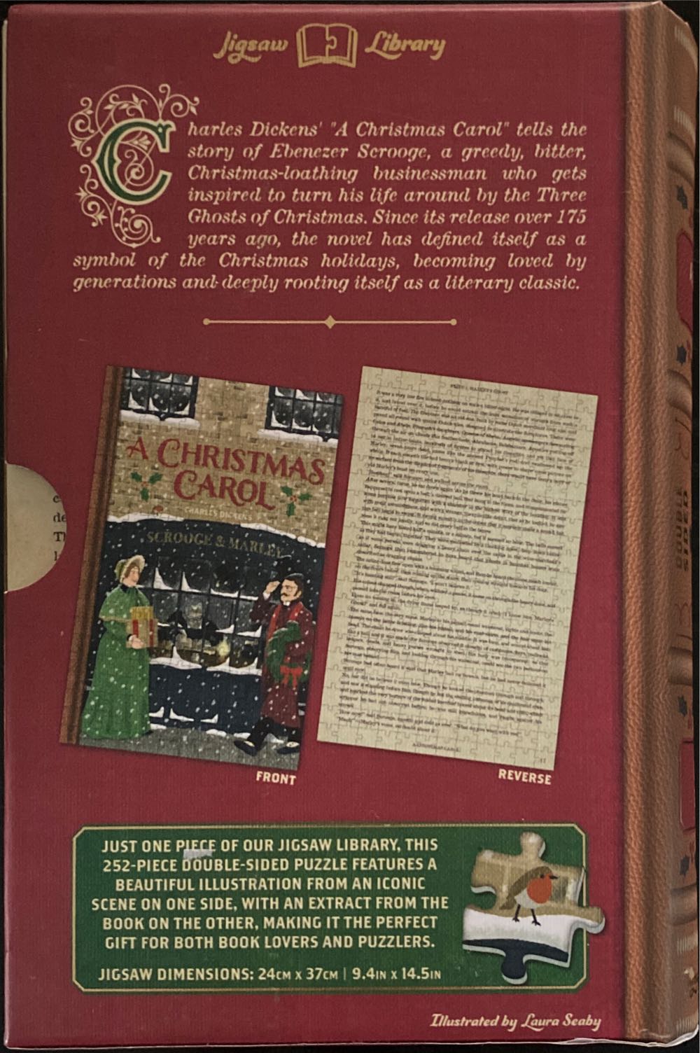 A Christmas Carol - Professor Puzzle puzzle collectible [Barcode 5056297206040] - Main Image 3