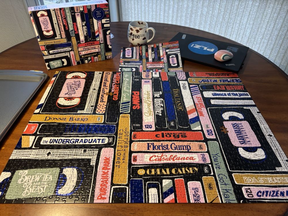 Classic Rewind Foil Puzzle - Galison puzzle collectible [Barcode 9780735365315] - Main Image 2