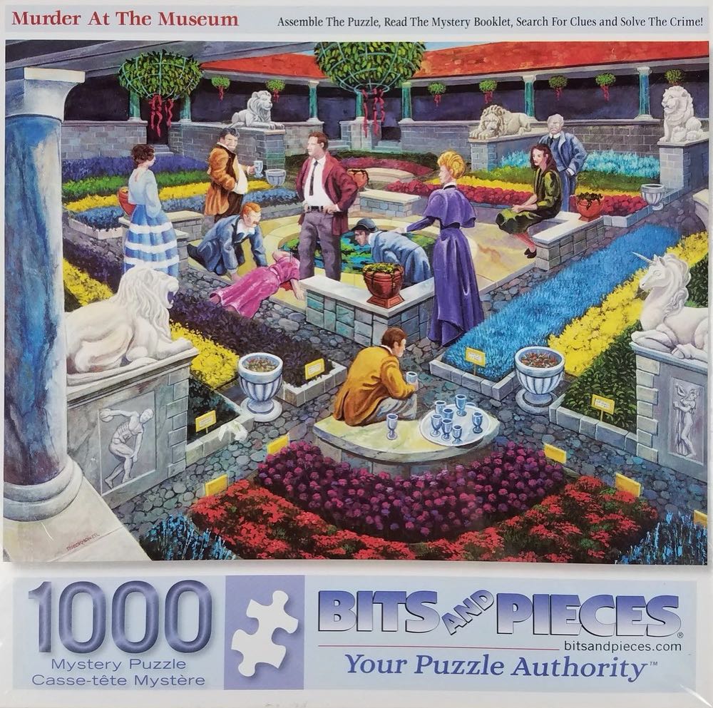 Murder at the Museum - Bits And Pieces puzzle collectible [Barcode 192949008558] - Main Image 2