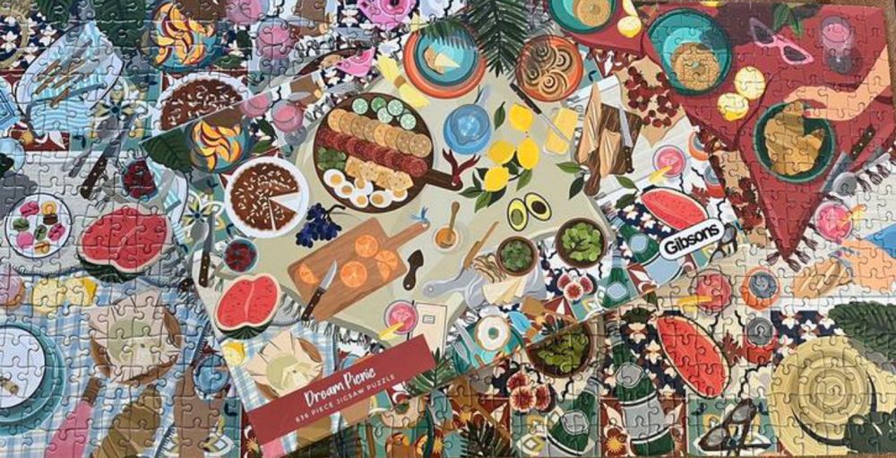Dream Picnic - Gibsons puzzle collectible [Barcode 5012269046007] - Main Image 4