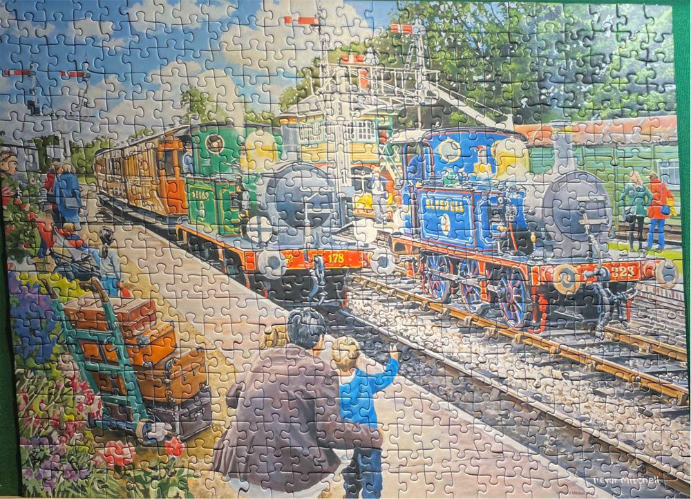 Railway Heritage - Ravensburger puzzle collectible [Barcode 4005556148424] - Main Image 2