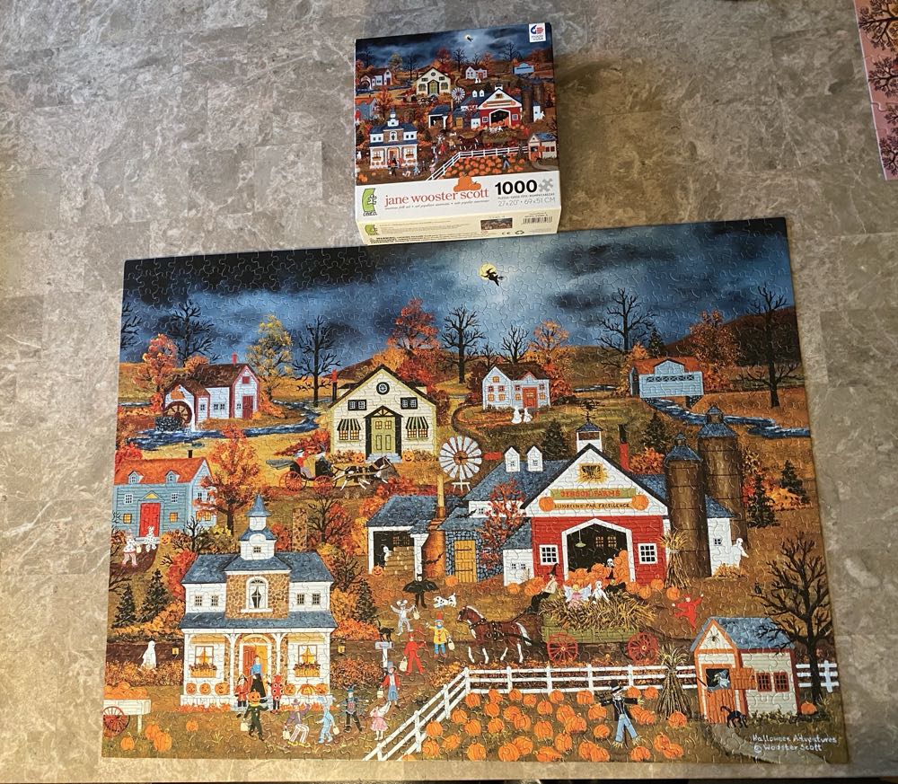 Halloween Adventures -  Ceaco puzzle collectible [Barcode 021081033466] - Main Image 2