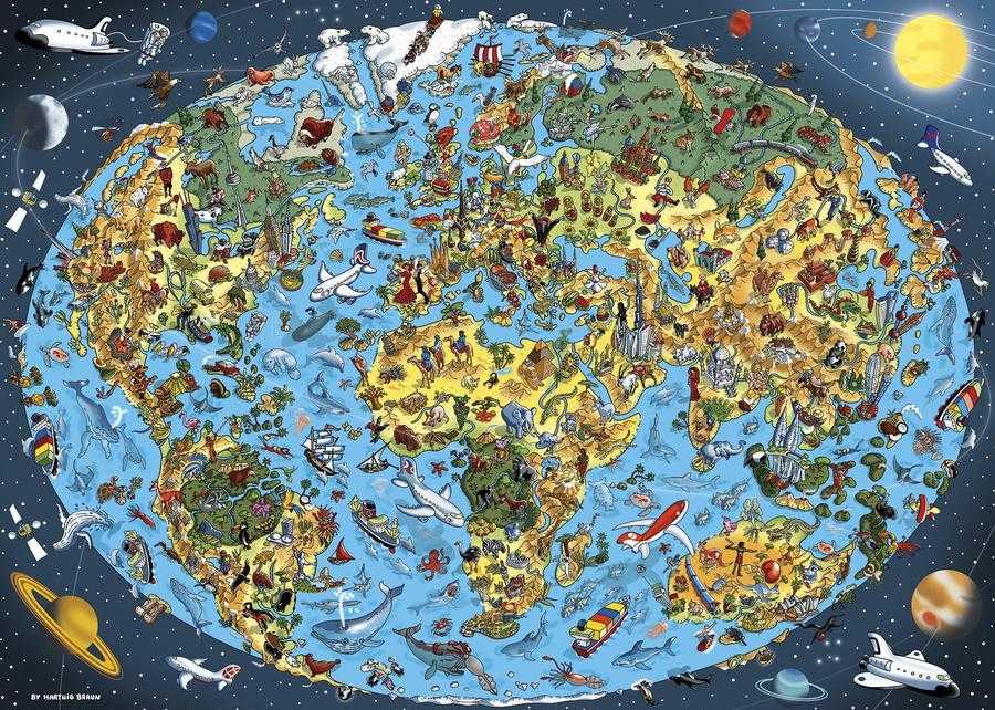 Our Great Planet - Gibsons puzzle collectible - Main Image 2