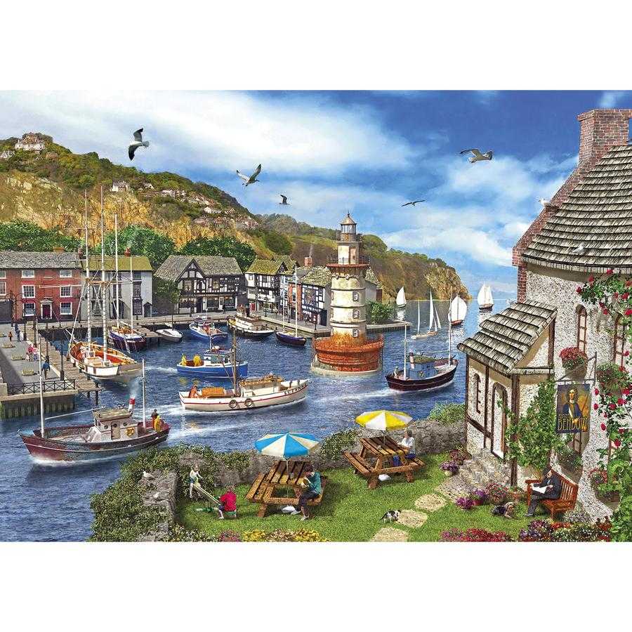 Lighthouse Bay - Gibsons puzzle collectible - Main Image 2