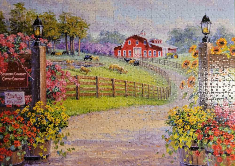 A Southern Warm Welcome - Buffalo puzzle collectible [Barcode 079346119394] - Main Image 2