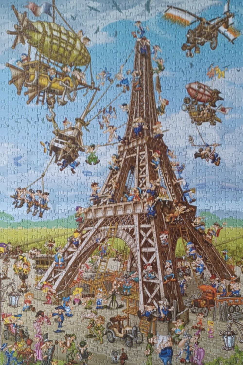 Eiffel Touwer 1.000 Piese Dtoys-61218-cc11-74683 - D-TOYS puzzle collectible [Barcode 5947502874683] - Main Image 3