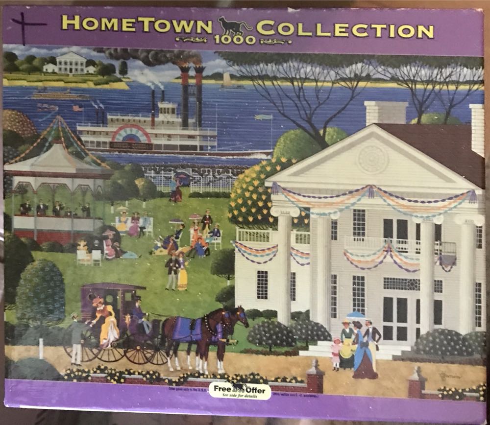 Southern Mansion - Roseart puzzle collectible [Barcode 072348092009] - Main Image 1