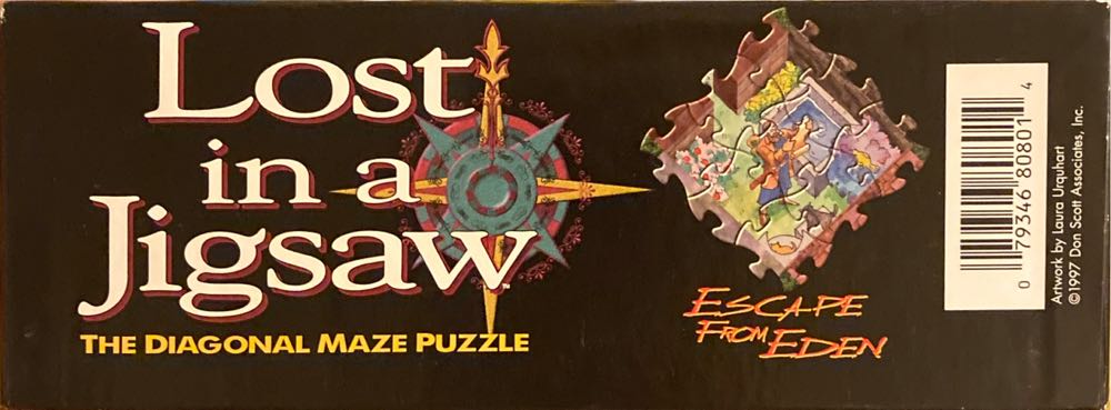 Escape From Eden - Buffalo 🦬 🇺🇸 puzzle collectible [Barcode 079346808014] - Main Image 3