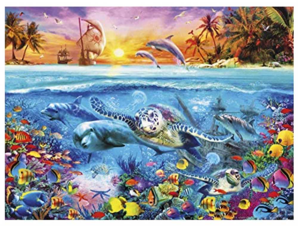 Turtle Reef - Buffalo puzzle collectible [Barcode 079346118915] - Main Image 2