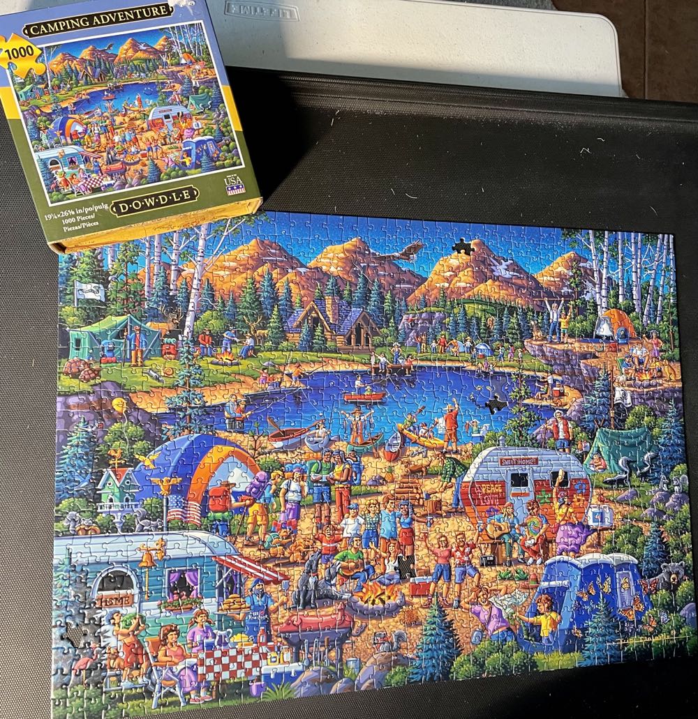 Camping Adventure — Seth - Dowdle puzzle collectible [Barcode 671095104562] - Main Image 3