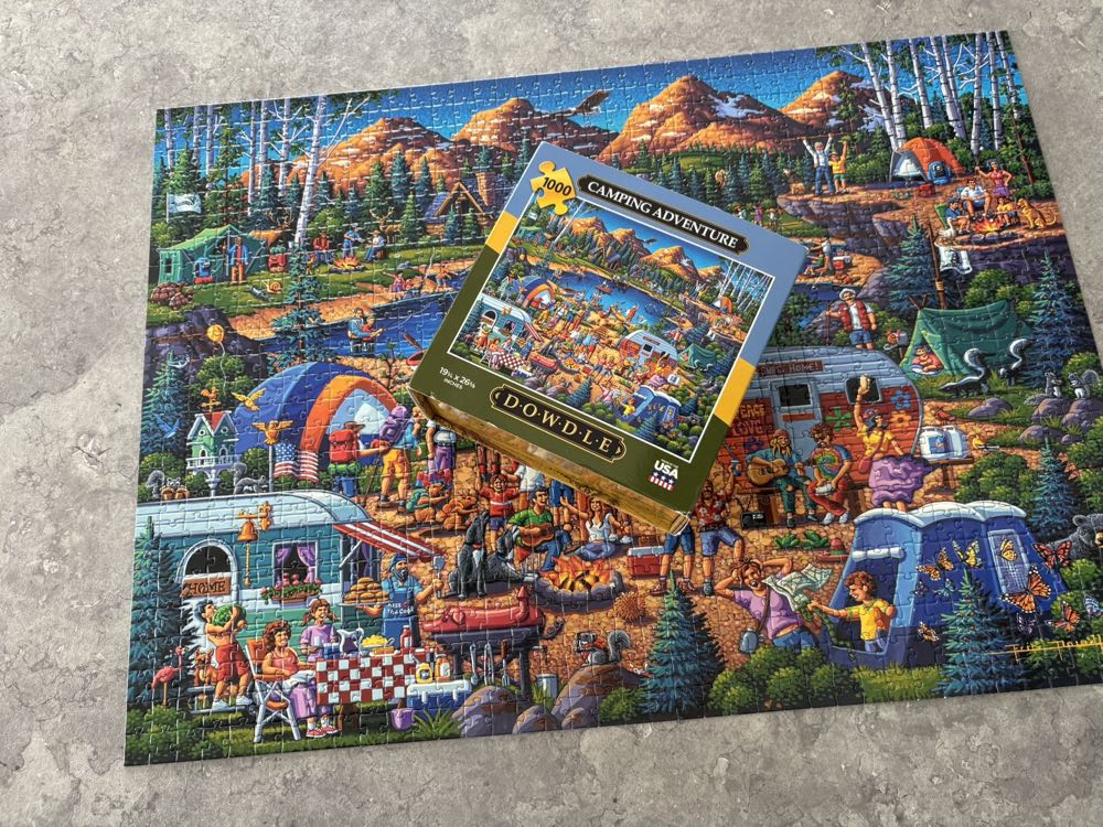 Camping Adventure — Seth - Dowdle puzzle collectible [Barcode 671095104562] - Main Image 4