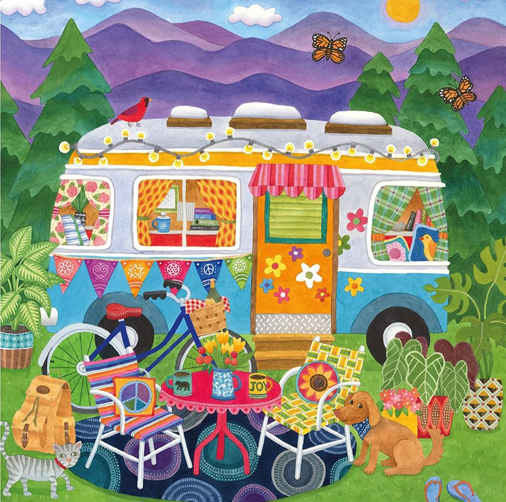 Mountain Camper - Ceaco puzzle collectible - Main Image 2