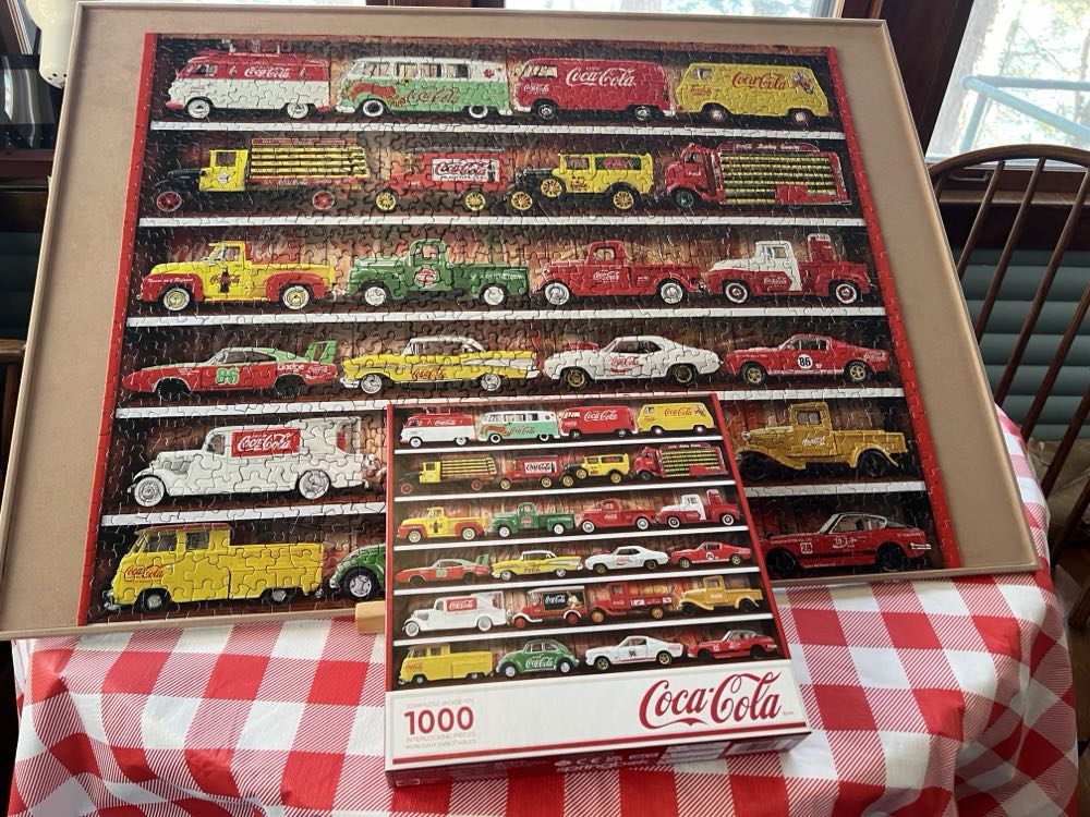 Coca-Cola Cars - Springbok puzzle collectible - Main Image 2