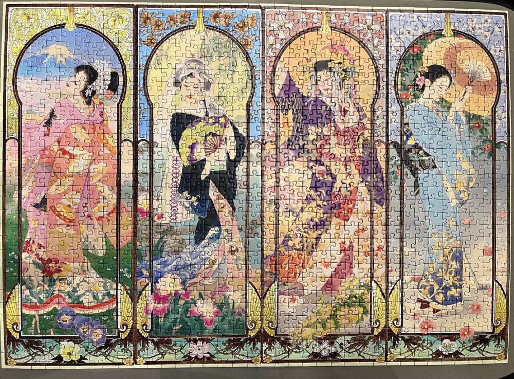 The Four Seasons - Ravensburger puzzle collectible [Barcode 4005556167685] - Main Image 2