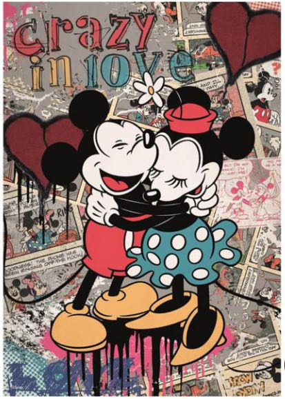Mickey Mouse: Crazy In Love - Dino Puzzle puzzle collectible [Barcode 8590878502543] - Main Image 2