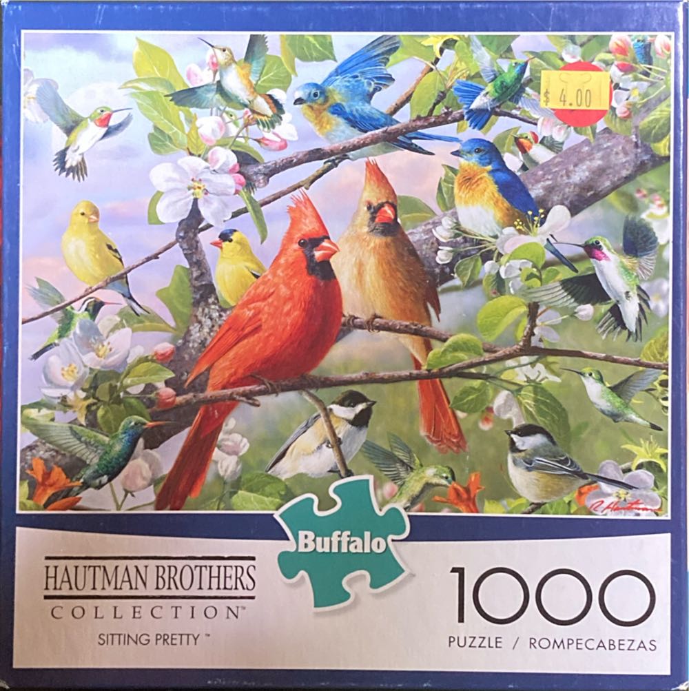 Sitting Pretty - Buffalo 🦬 🇺🇸 puzzle collectible - Main Image 2