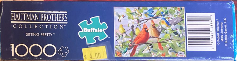 Sitting Pretty - Buffalo 🦬 🇺🇸 puzzle collectible - Main Image 4