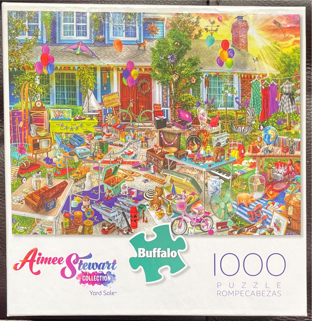 Yard Sale - Buffalo Aimee Stewart puzzle collectible [Barcode 079346117574] - Main Image 2