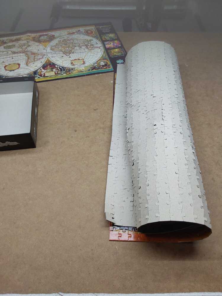 Antique Map - Buffalo puzzle collectible [Barcode 079346014392] - Main Image 2