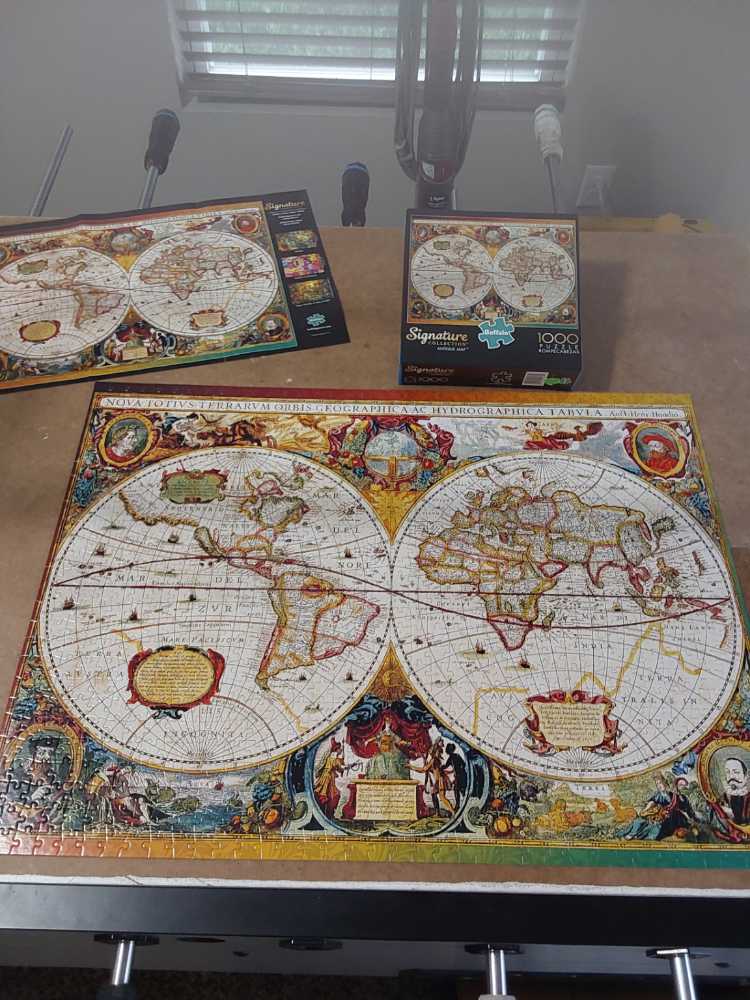 Antique Map - Buffalo puzzle collectible [Barcode 079346014392] - Main Image 3