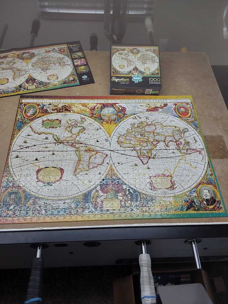 Antique Map - Buffalo puzzle collectible [Barcode 079346014392] - Main Image 4