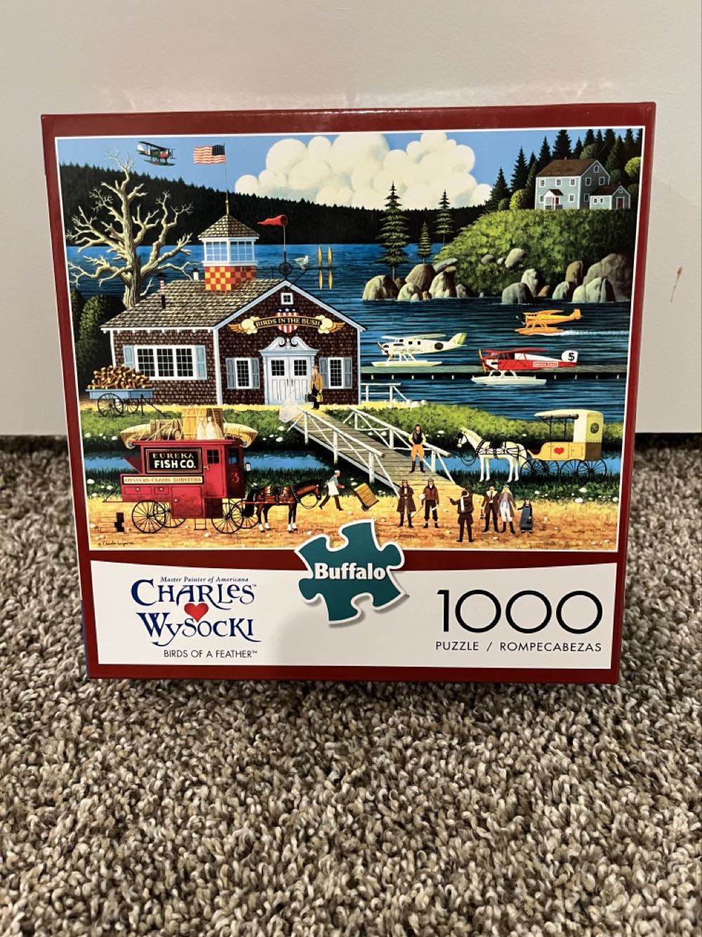 Birds of a Feather (UV) - Buffalo puzzle collectible [Barcode 079346114283] - Main Image 2