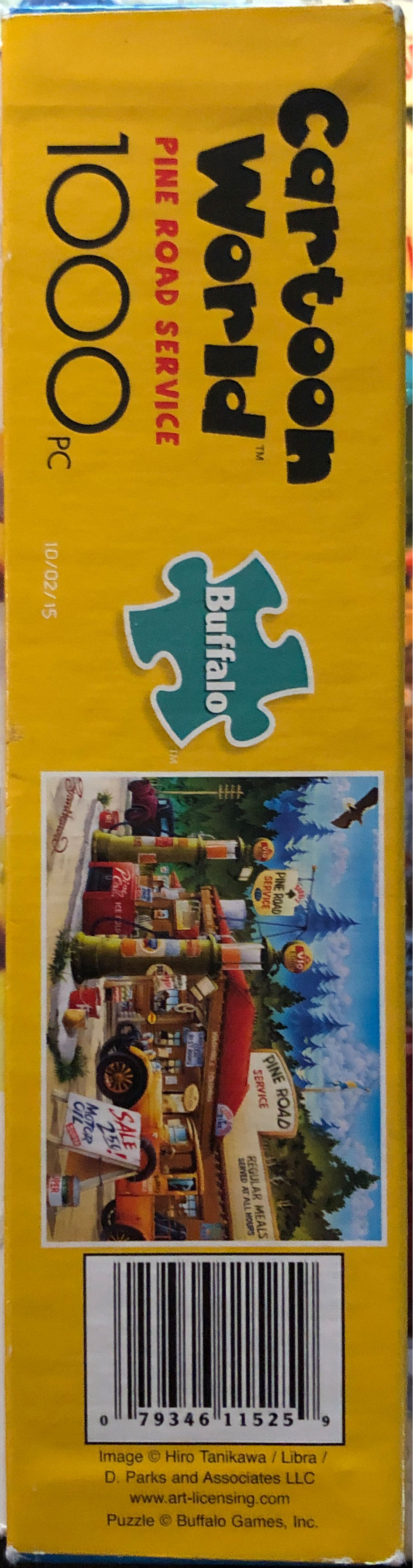 Cartoon World: Pine Road Service - Buffalo puzzle collectible [Barcode 079346115259] - Main Image 4
