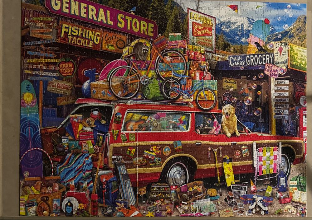 Family Vacation - Buffalo puzzle collectible [Barcode 079346117499] - Main Image 3